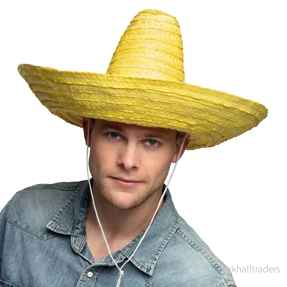 Sombrero, gul 49 cm - Bild 2
