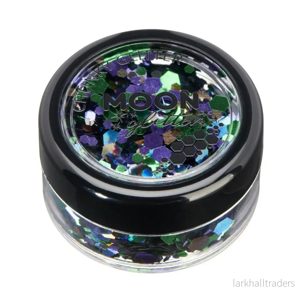 Moon Glitter Mystic Chunky Glitter, Galaxy 3 g Moon Glitter Mystic Chunky Glitter, Galaxy 3 g