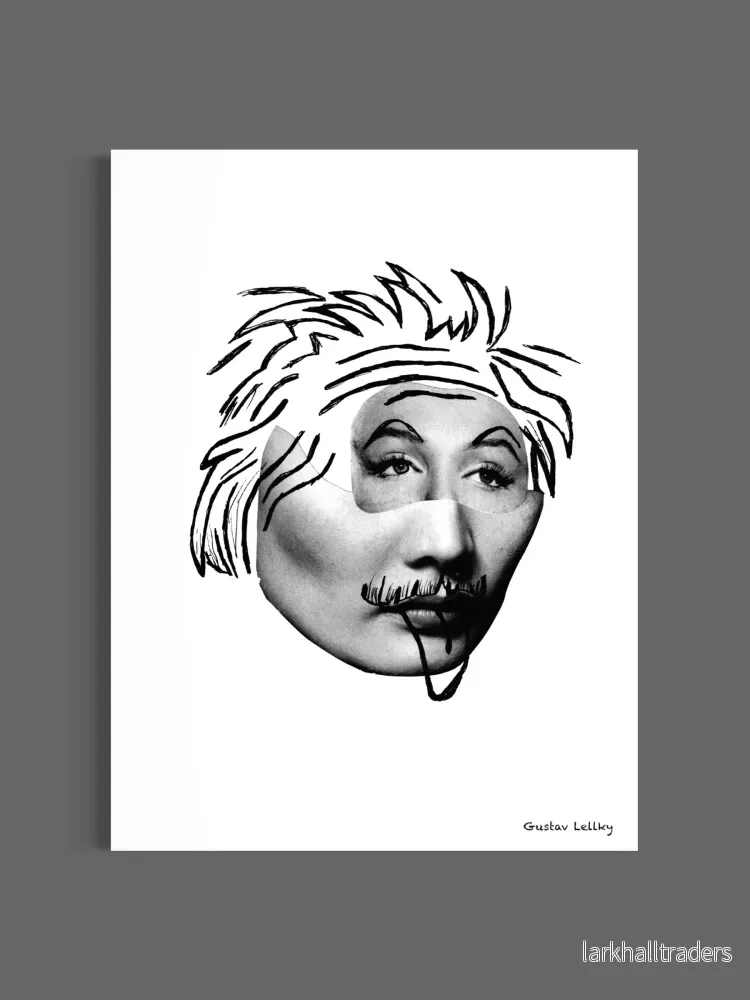 Selfportrait svartvit Print - Bild 2