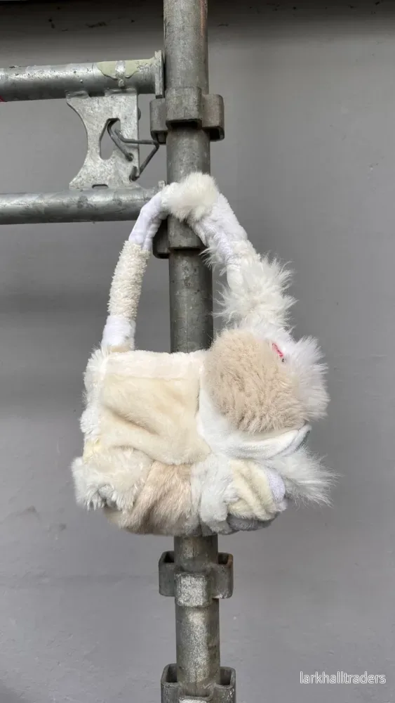 Liten Teddy Väska - Vit - Bild 2