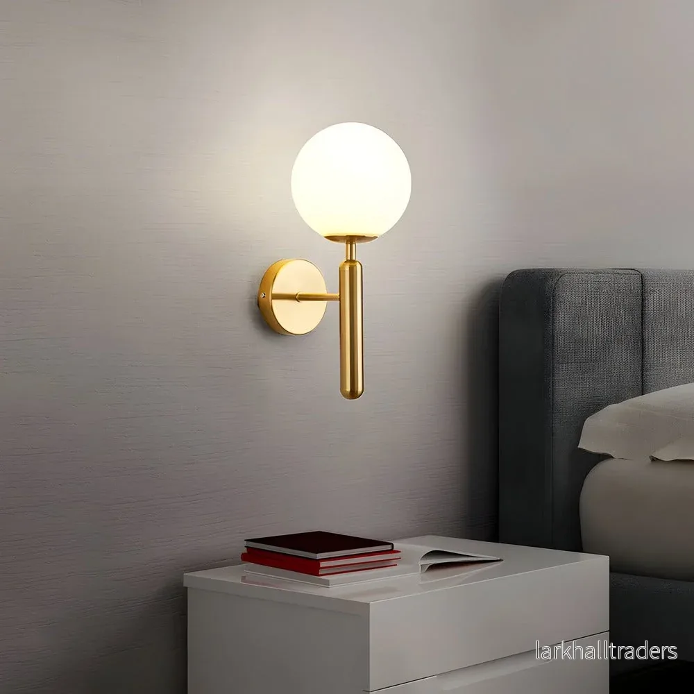 AuréLight – Vägglampa i Koppar med Rund Design och Varm LED-belysning - Bild 3