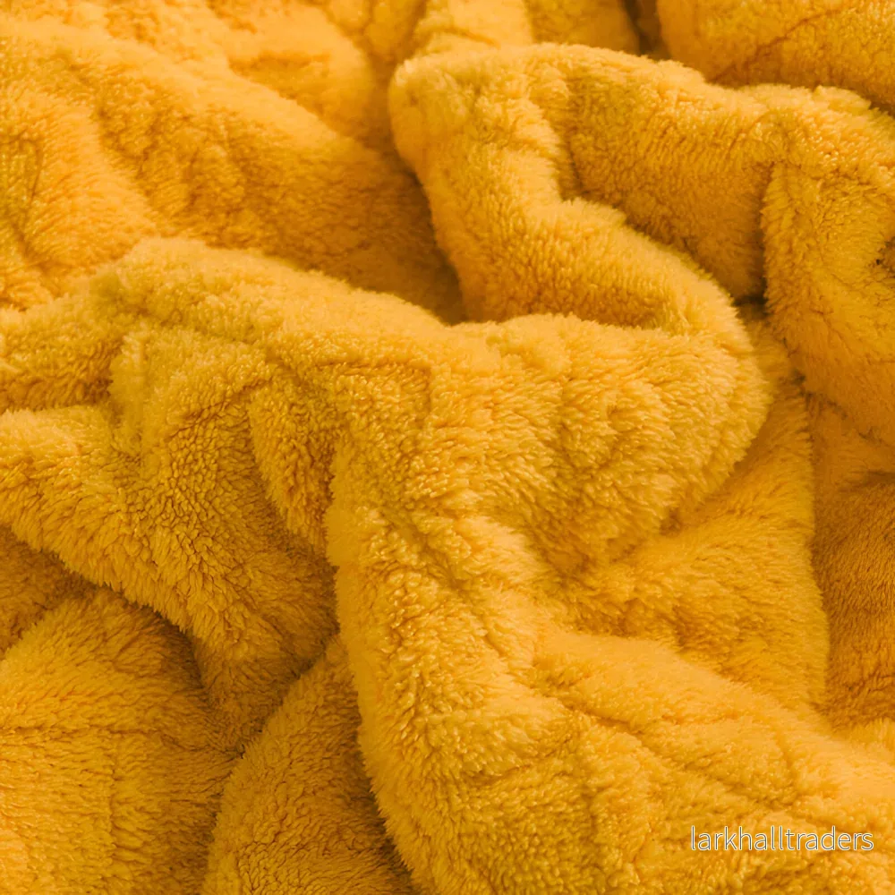 DualWeave CozyPläd – Dubbelvävd Mikrofiberfleecefilt för Varm Komfort - Bild 3