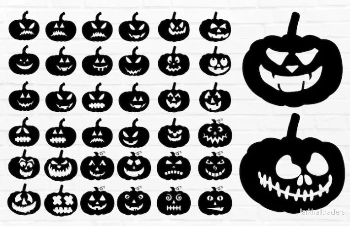 500 st Halloween Skärfiler - Bild 2