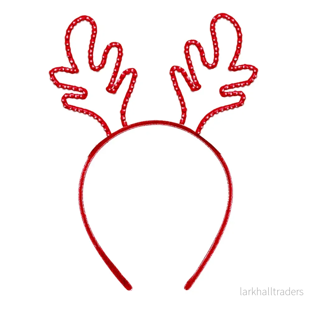 Juldiadem i metall, renhorn