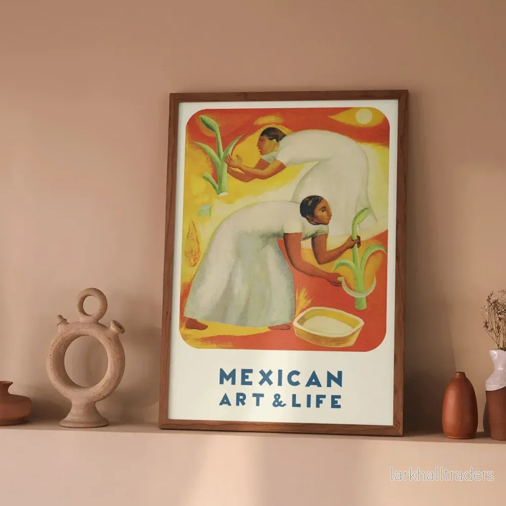 Mexican Art and Life 4 Poster