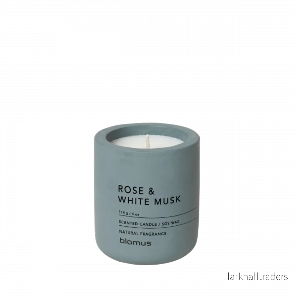 Doftljus Fraga rose white musk ø6 cm flint stone Doftljus Fraga rose white musk ø6 cm flint stone