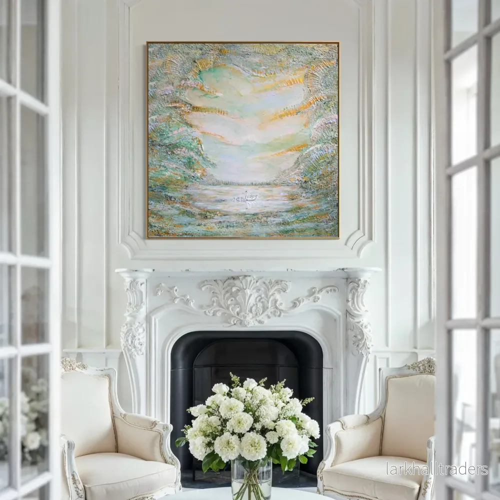 Sommardröm – Nordic Canvas Väggkonst Print by Rebecka Lingmerth