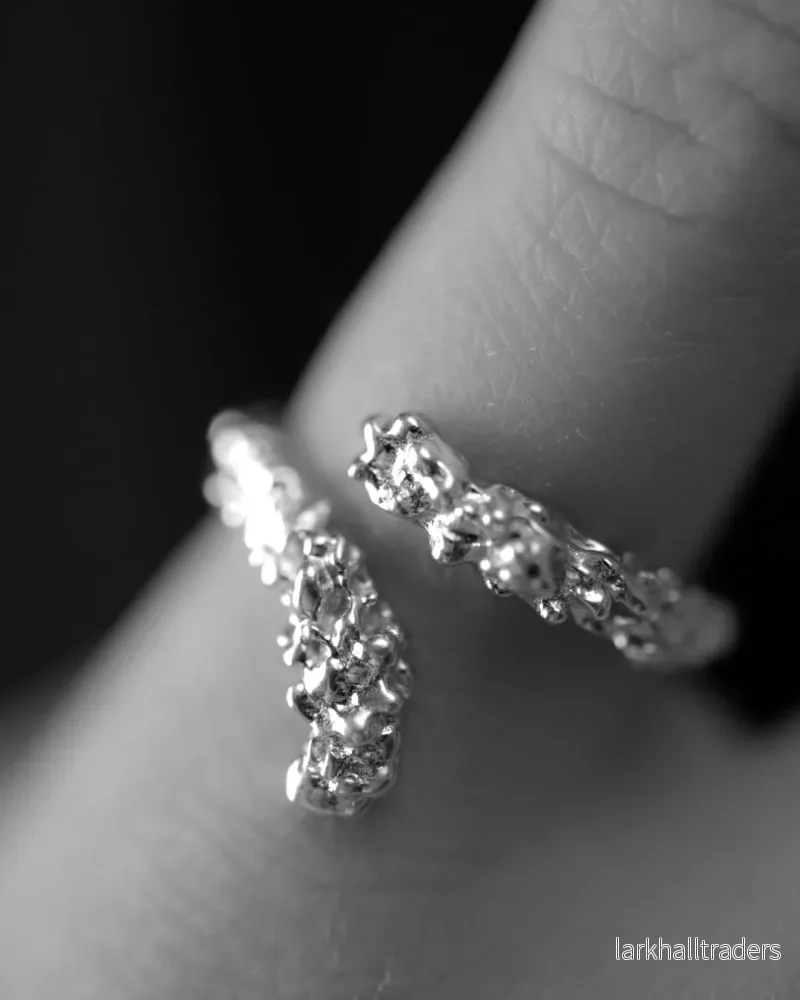 Crystalline Coil Ring | Silver - Bild 2