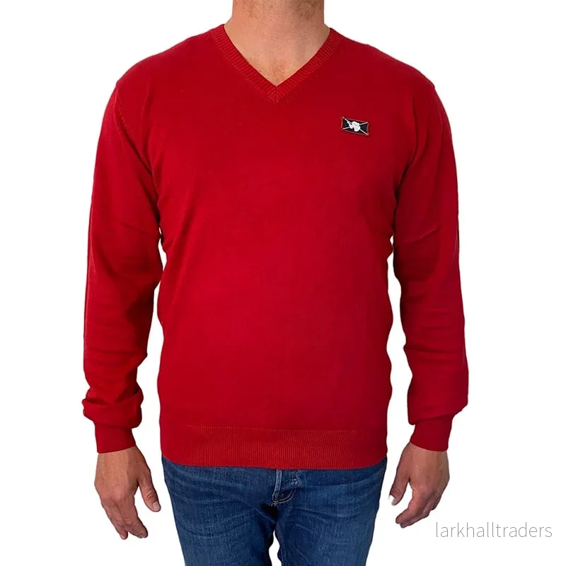 Sweatshirt Wilford Knit från Vinson Camp i Jester Red Sweatshirt Wilford Knit från Vinson Camp i Jester Red