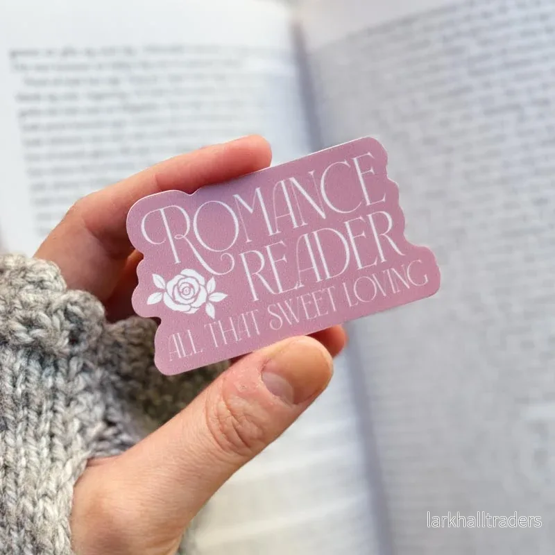 Vinyl sticker – Romance Reader | All that sweet lovin
