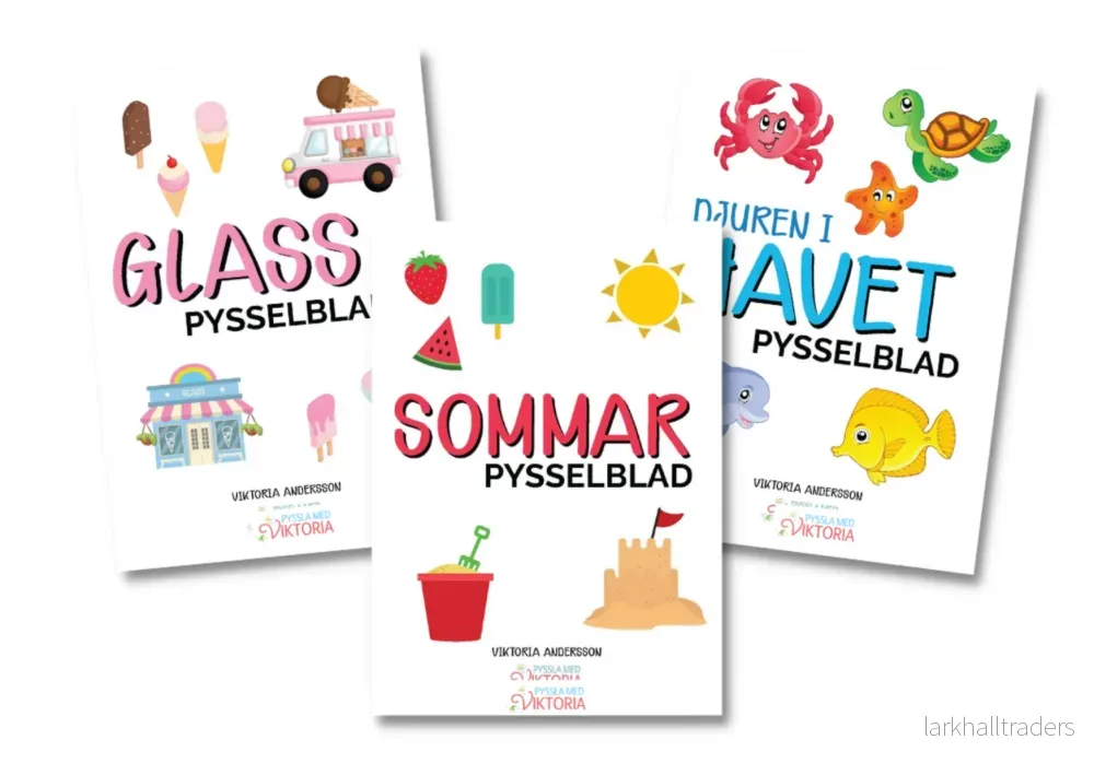 Sommarpysselblad (Digital fil) Sommarpysselblad (Digital fil)
