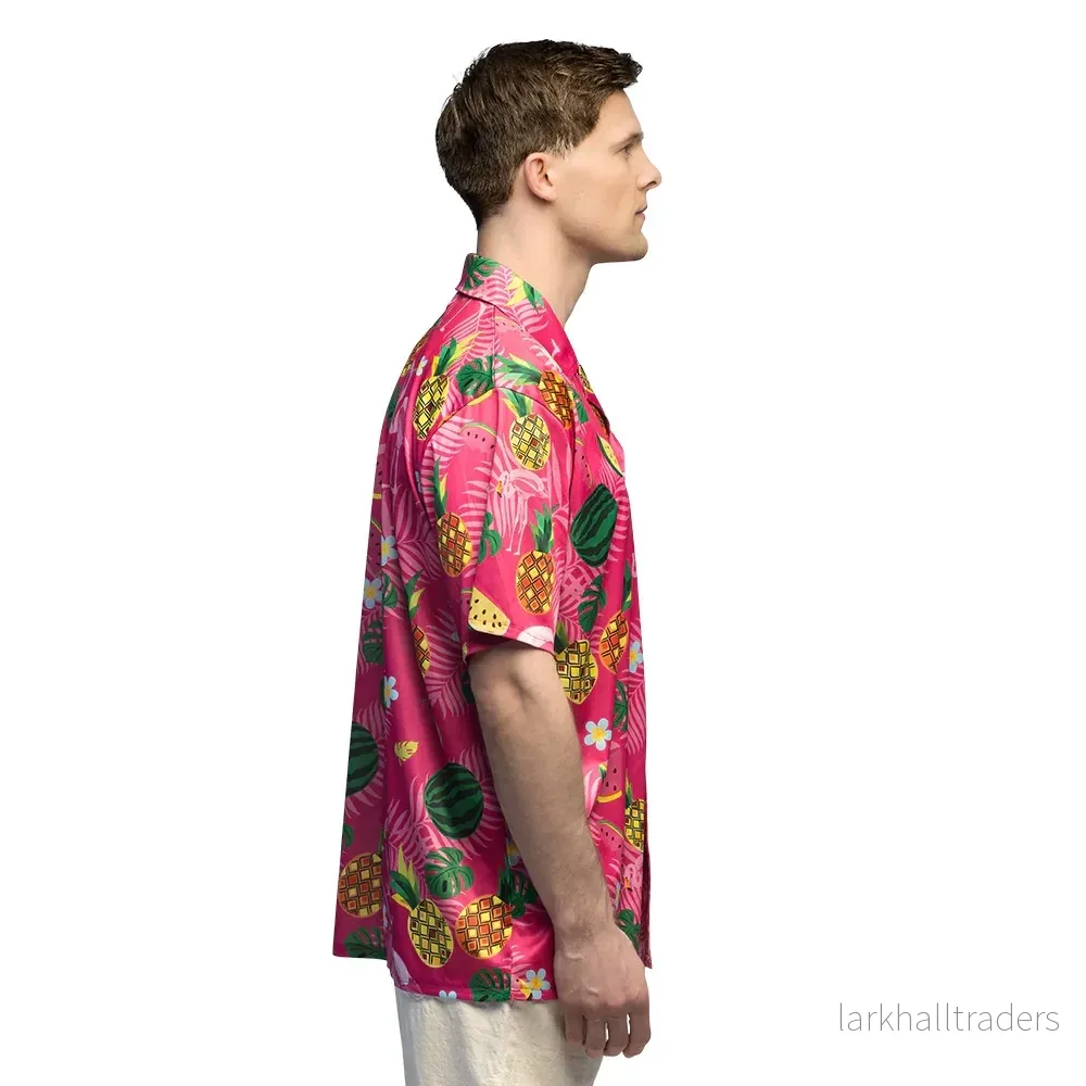 Hawaiiskjorta, summer flamingo - Bild 2