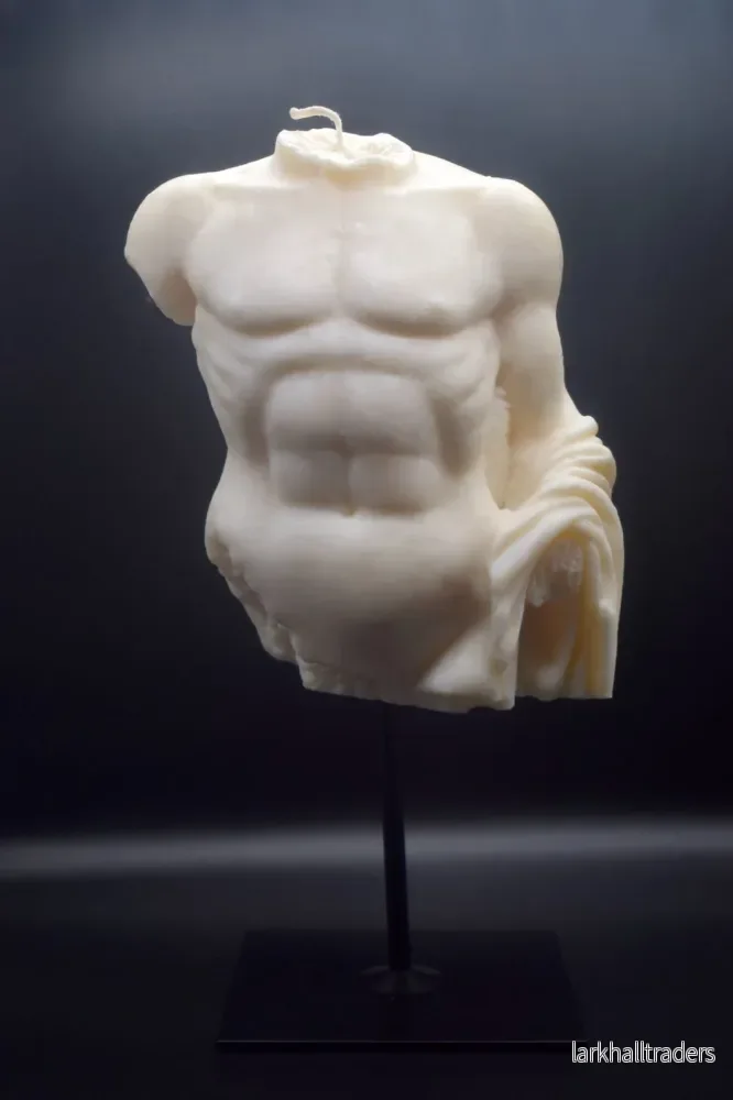 Romersk torso Ljusskulptur