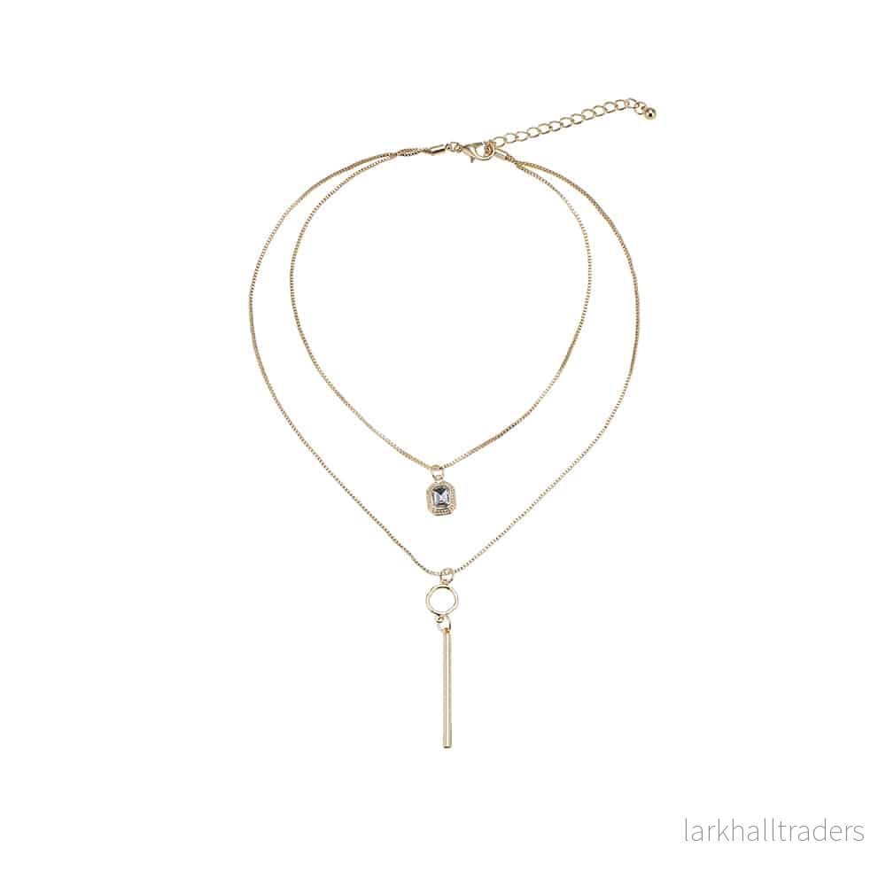Halsband, 2-i-1 med olika hängen, justerbart