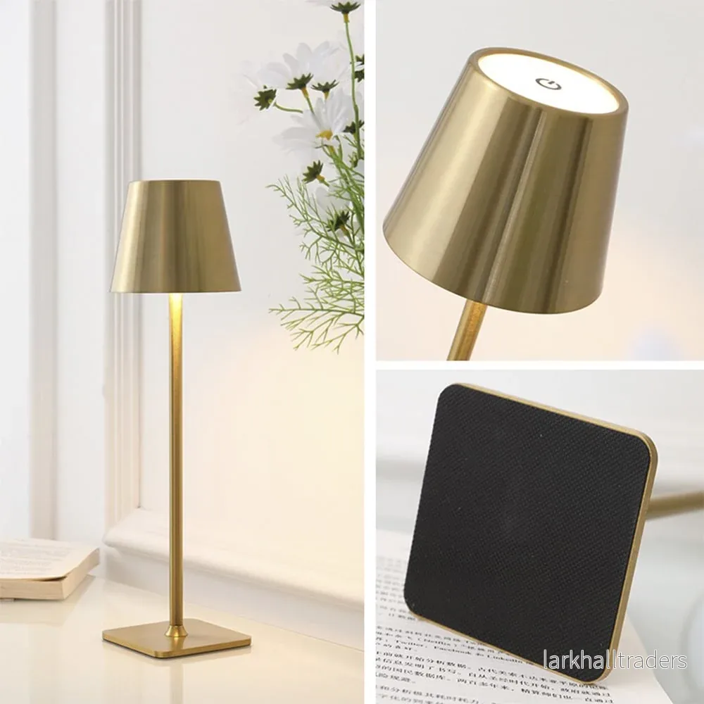 Bordslampa LED med touch – trådlös – 4 färger