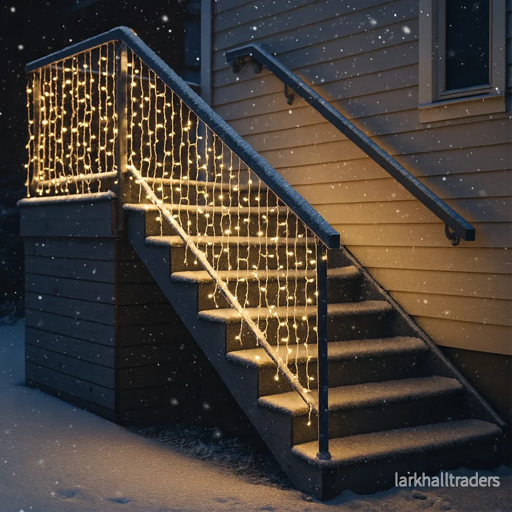Ljusslinga med istappar 95 LED 3 meter, varmvit Ljusslinga med istappar 95 LED 3 meter, varmvit