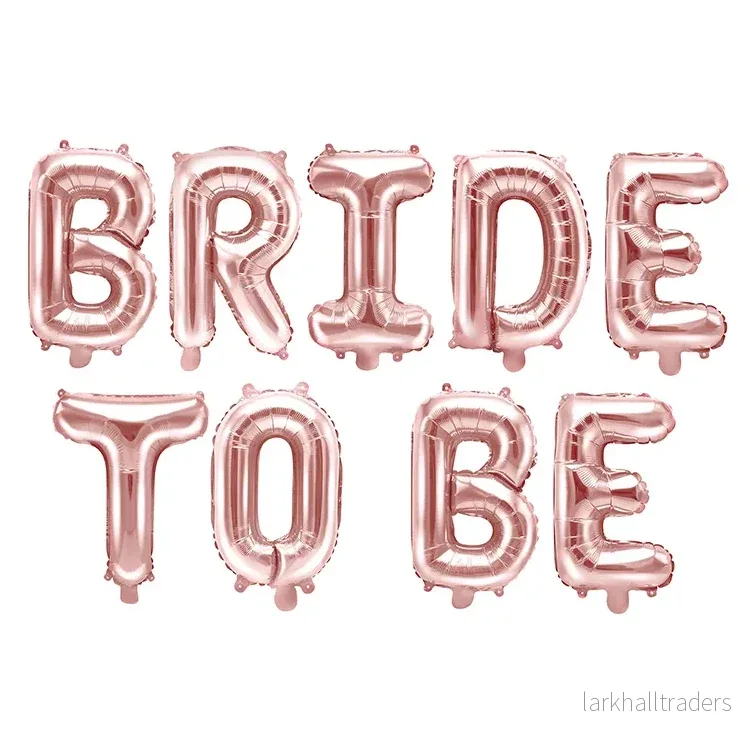 Folieballong, Bride to be roséguld 340×35 cm Folieballong, Bride to be roséguld 340×35 cm