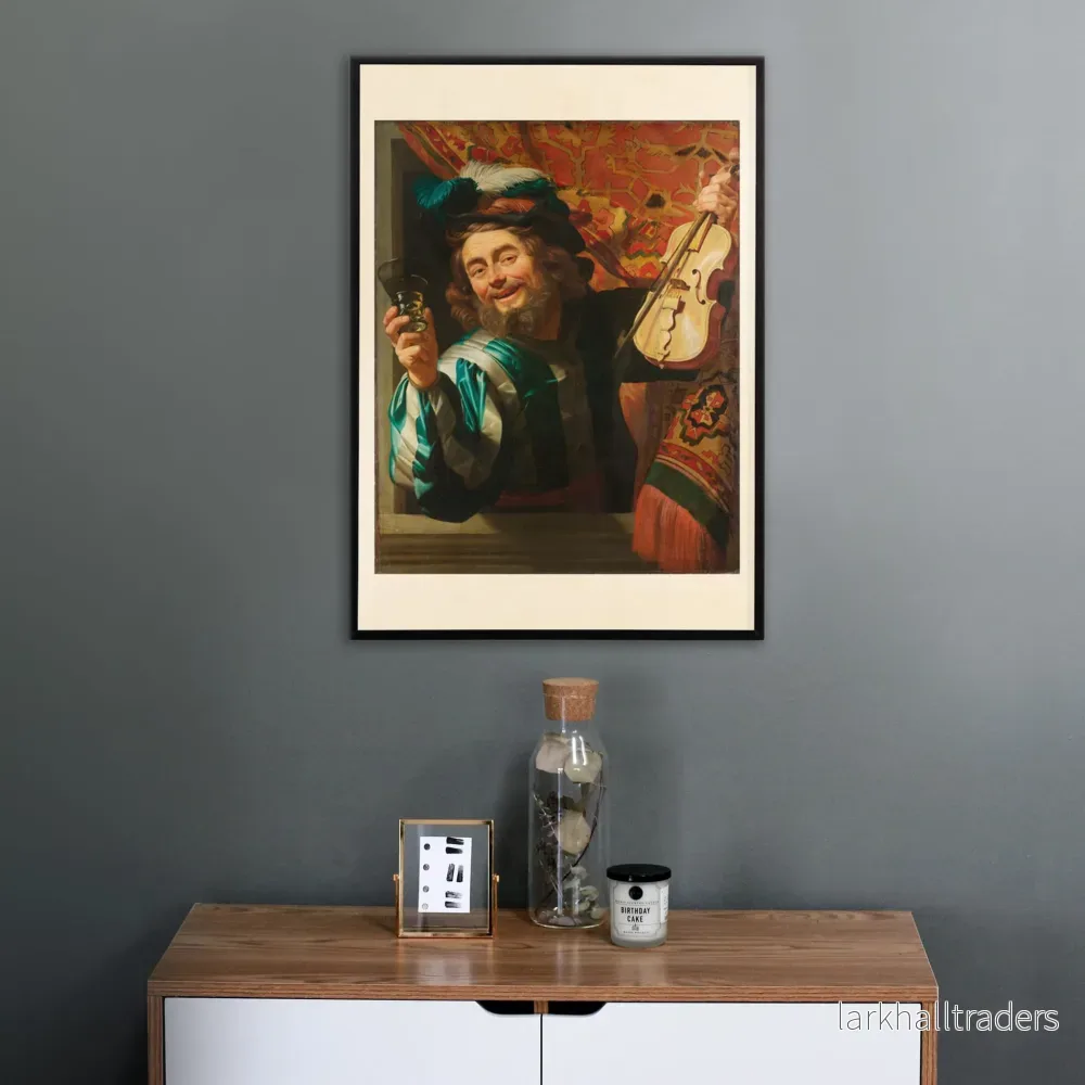 Den glada fiolspelaren Poster