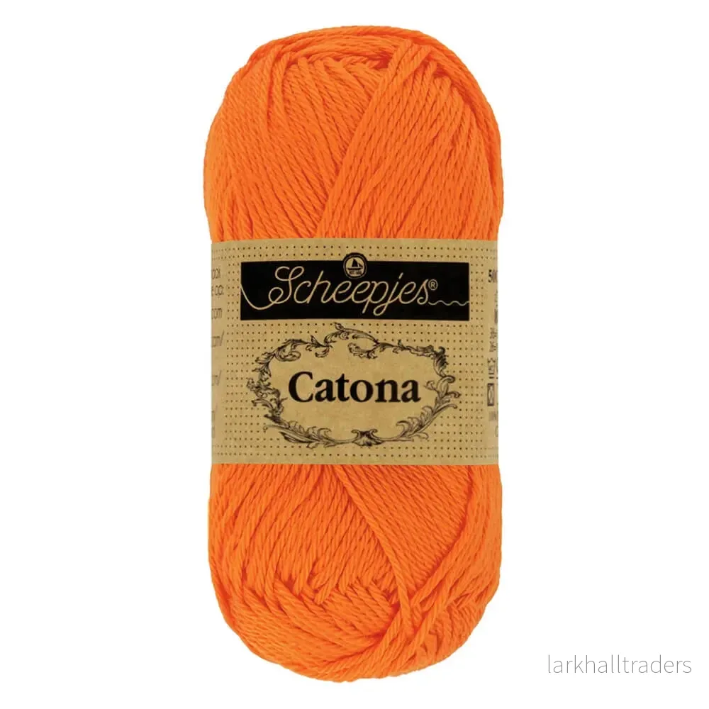 Scheepjes Catona 50g – 281 Tangerine