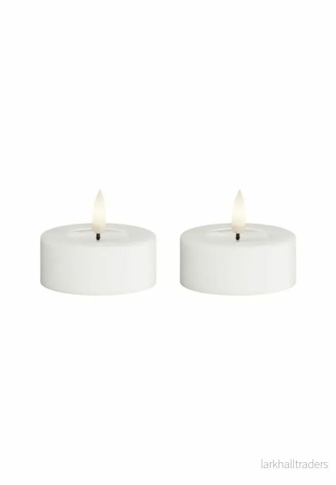 Värmeljus LED 2-Pack 6×4,5 cm Värmeljus LED 2-Pack 6×4,5 cm