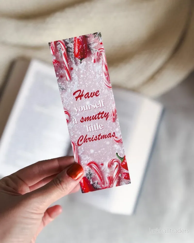 Pappersbokmärke – Have yourself a smutty little Christmas Pappersbokmärke – Have yourself a smutty little Christmas