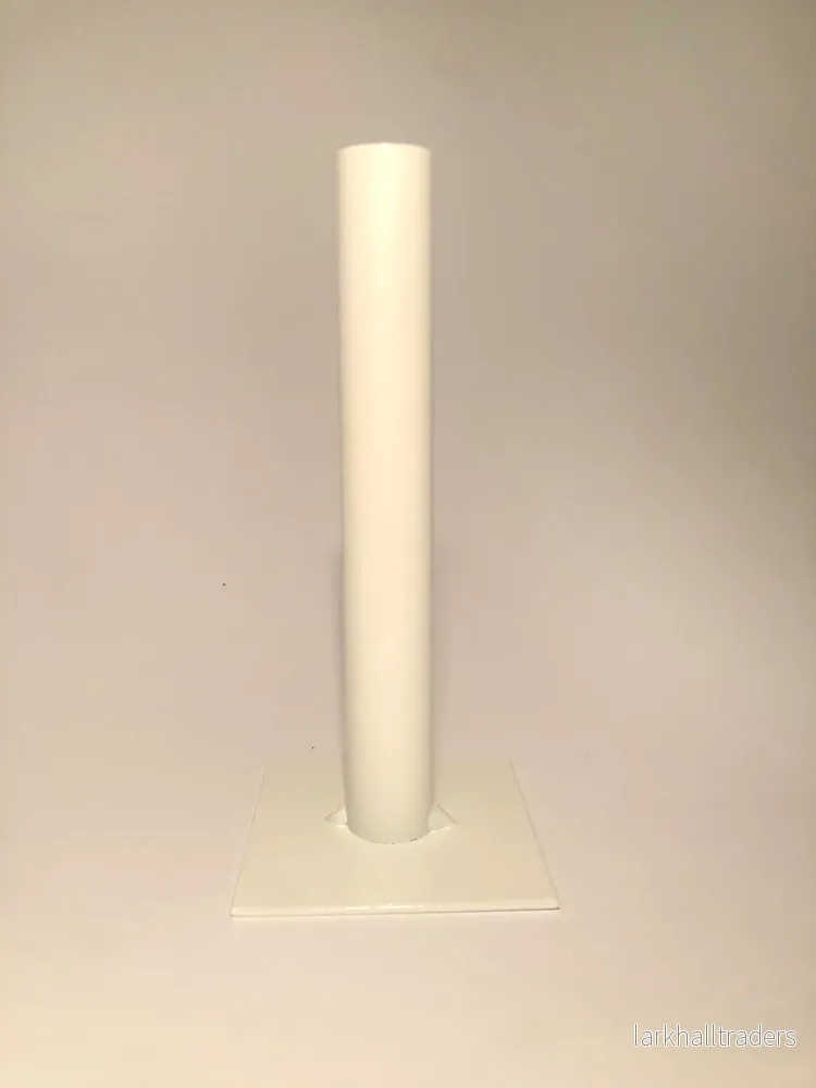 Ljusstake – enkel, stor (vit) Ljusstake – enkel, stor (vit)