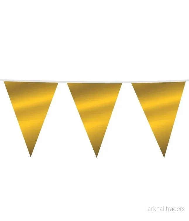 Girlang, guld 30x45 cm 10 m