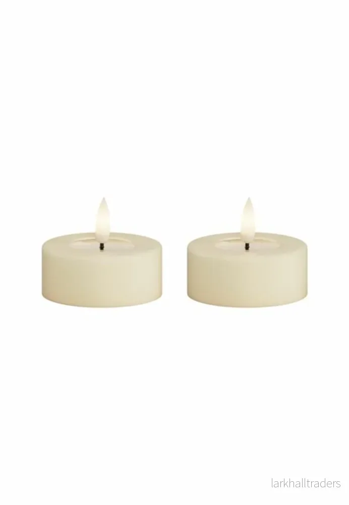 Värmeljus LED 2-Pack 6×4,5 cm Värmeljus LED 2-Pack 6×4,5 cm