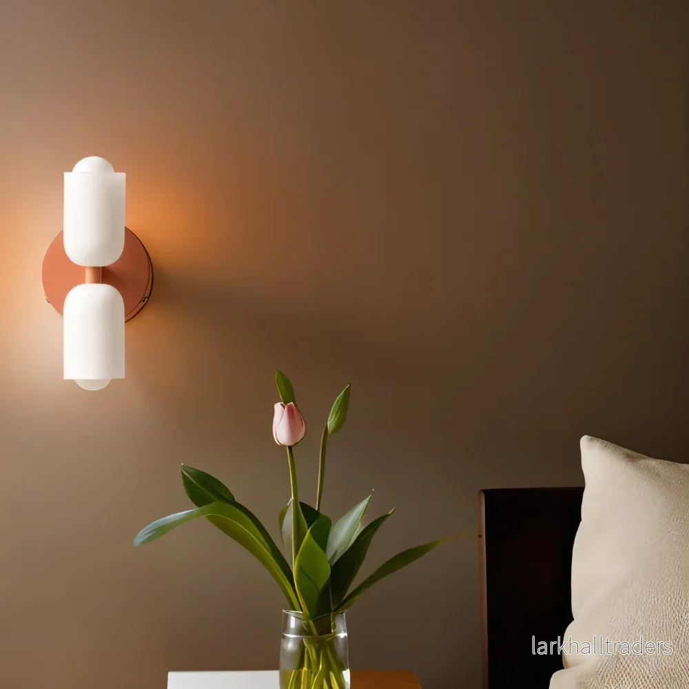 DualGlow – Vägglampa med Två Huvuden i Akryl & Metall för Modern Inomhusbelysning - Bild 3
