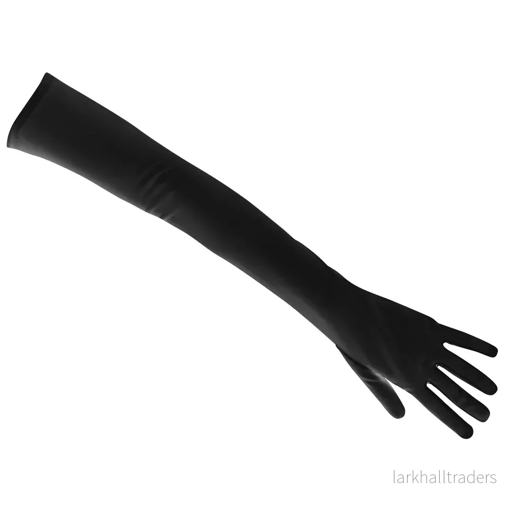 Handskar, svarta 59 cm - Bild 3