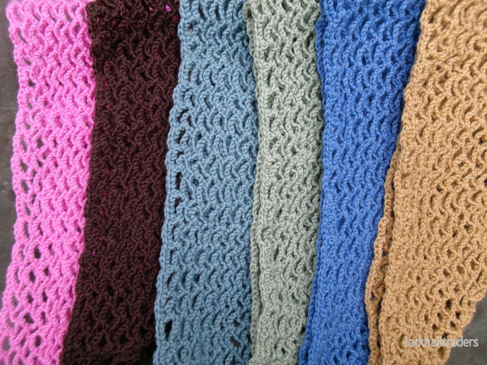 Virkad scarf - Bild 3