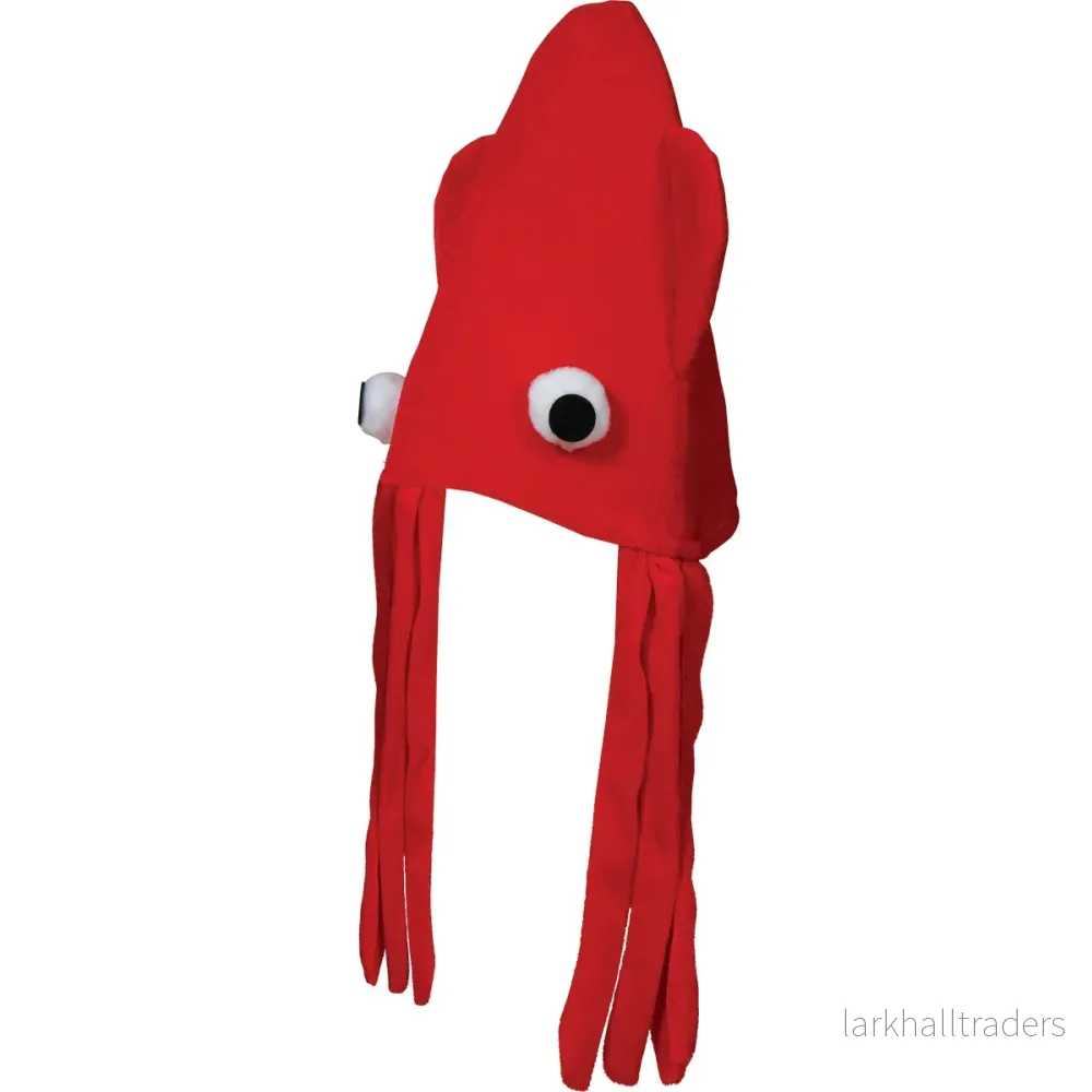 Hatt, bläckfisk röd - Bild 3