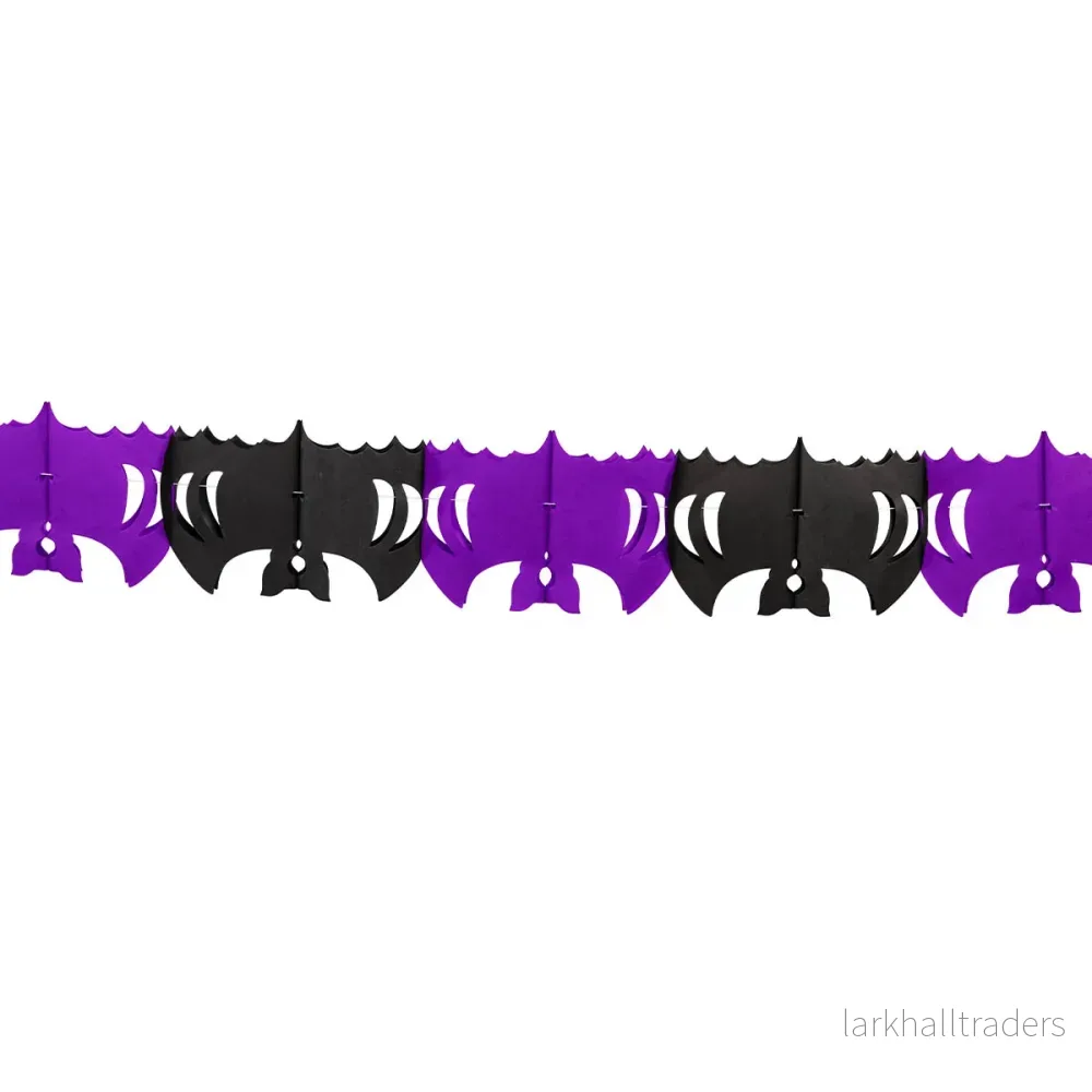 Halloweengirlang, fladdermus 6 m - Bild 2