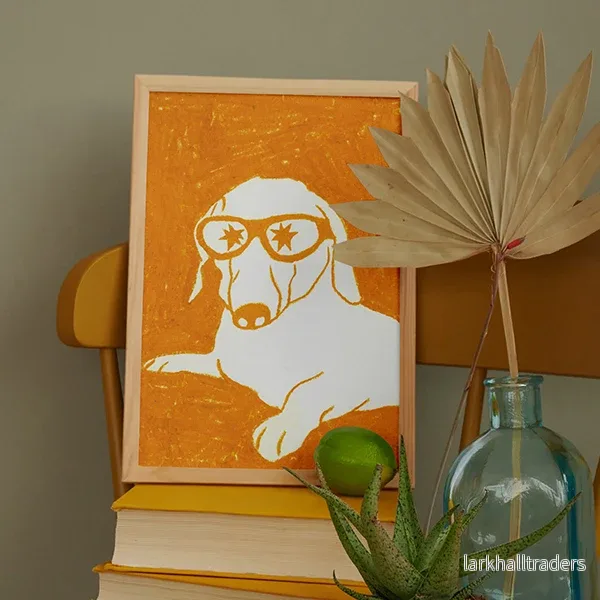 Cool dog drawing of a Dachshund Original Cool dog drawing of a Dachshund Original
