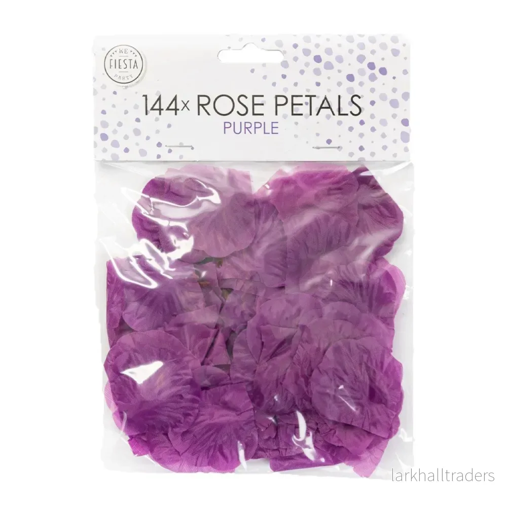 Rosenblad, mörklila 144 st Rosenblad, mörklila 144 st