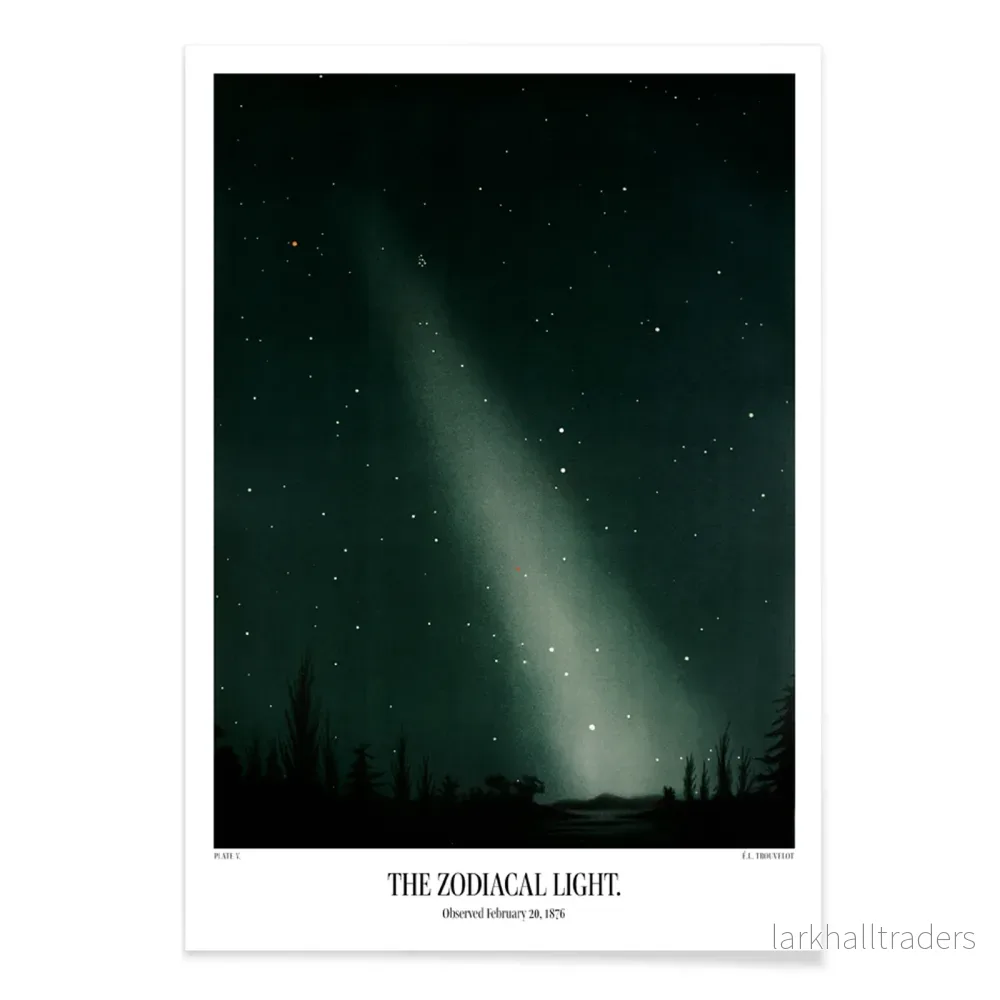 Zodiakalt ljussken Poster - Bild 2