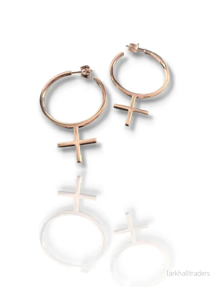 She Feminine Örhängen Roséguld - Bild 3