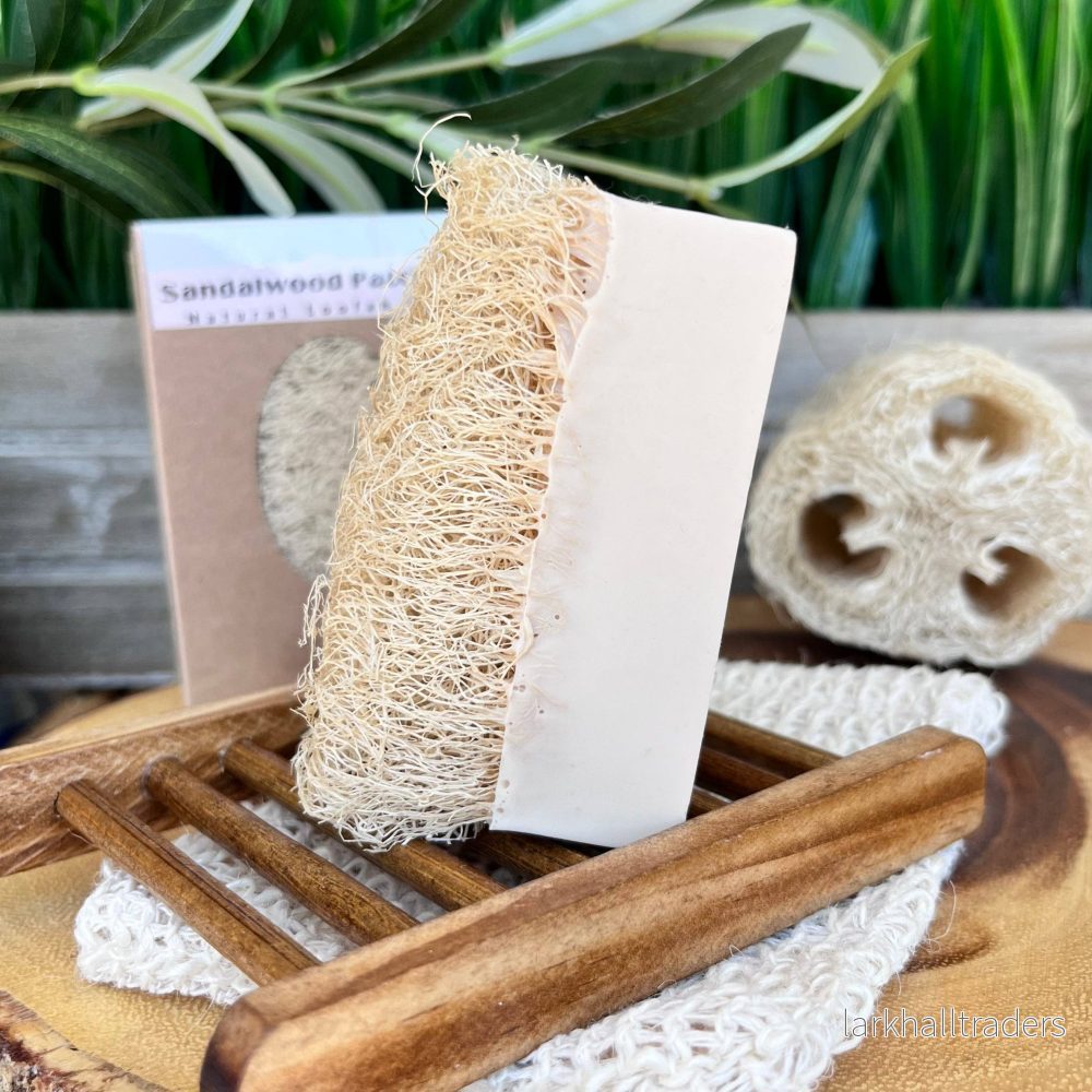 Loofah Sandelträ Patchouli Tvålbar - Bild 3