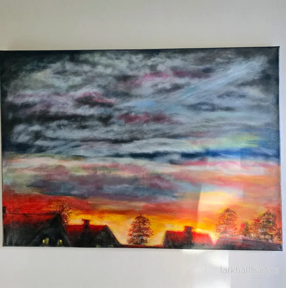 A Moment of Eternity Original på duk (50×70 cm) - Bild 3