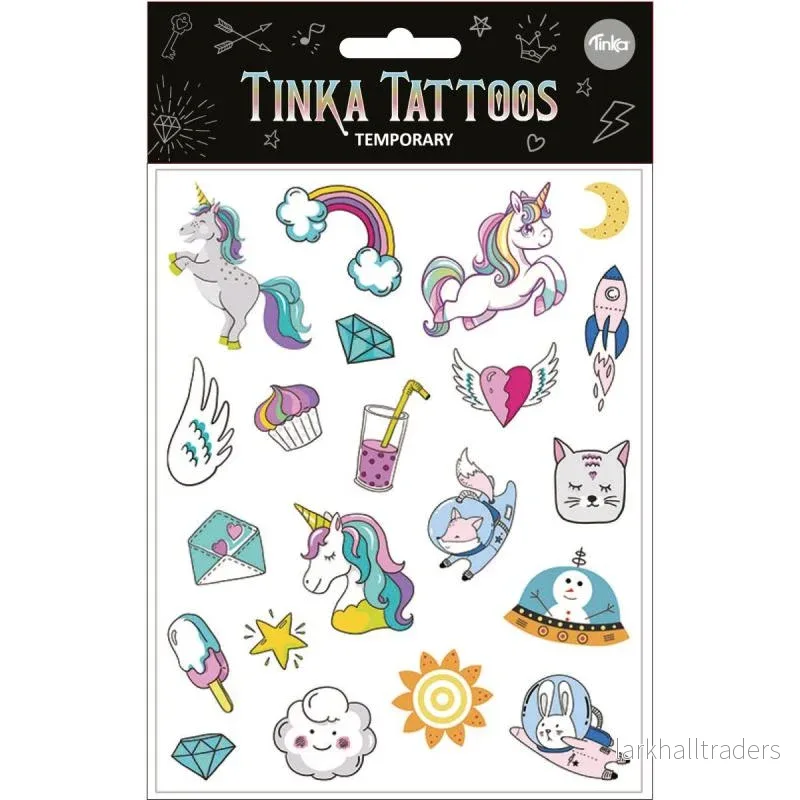 TATUERING UNICORN ETC TINKA TATTOO