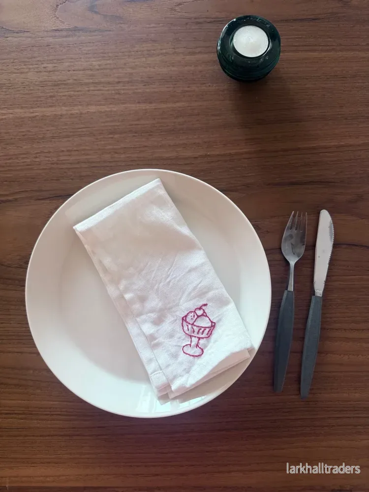 Linneservetter Dessert - Bild 3