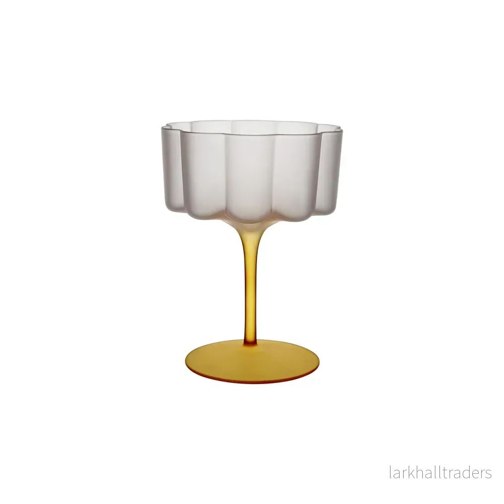 Lillie Cocktail / Dessertglas, Gul