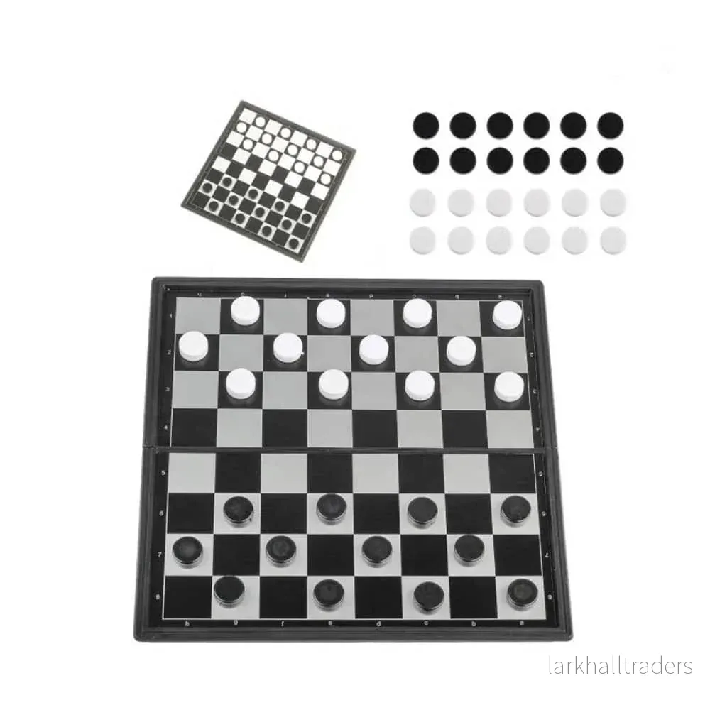 Damm – Magnetiskt Spel för Resor och Hemmabruk - Bild 2