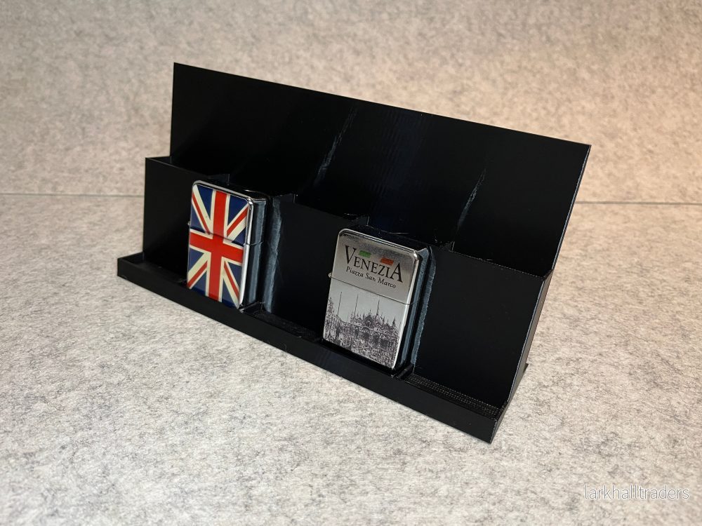 Ställ för 10 Zippo tändare Ställ för 10 Zippo tändare