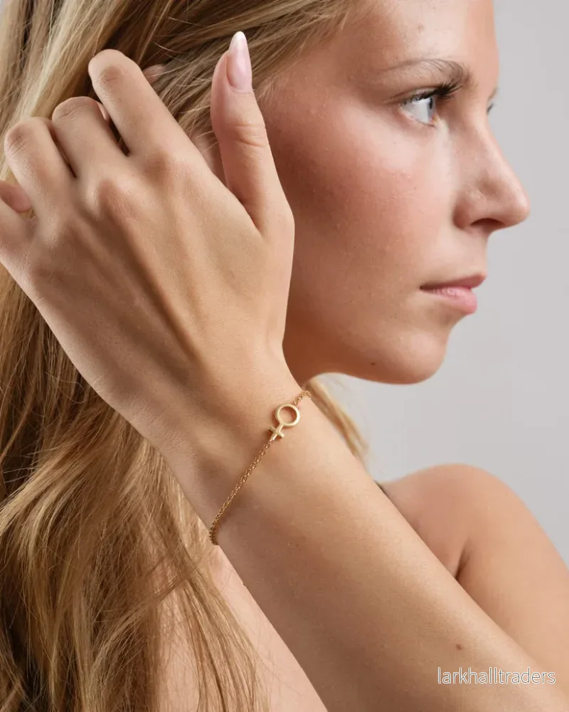 She Armband Kedja Rödguld - Bild 2