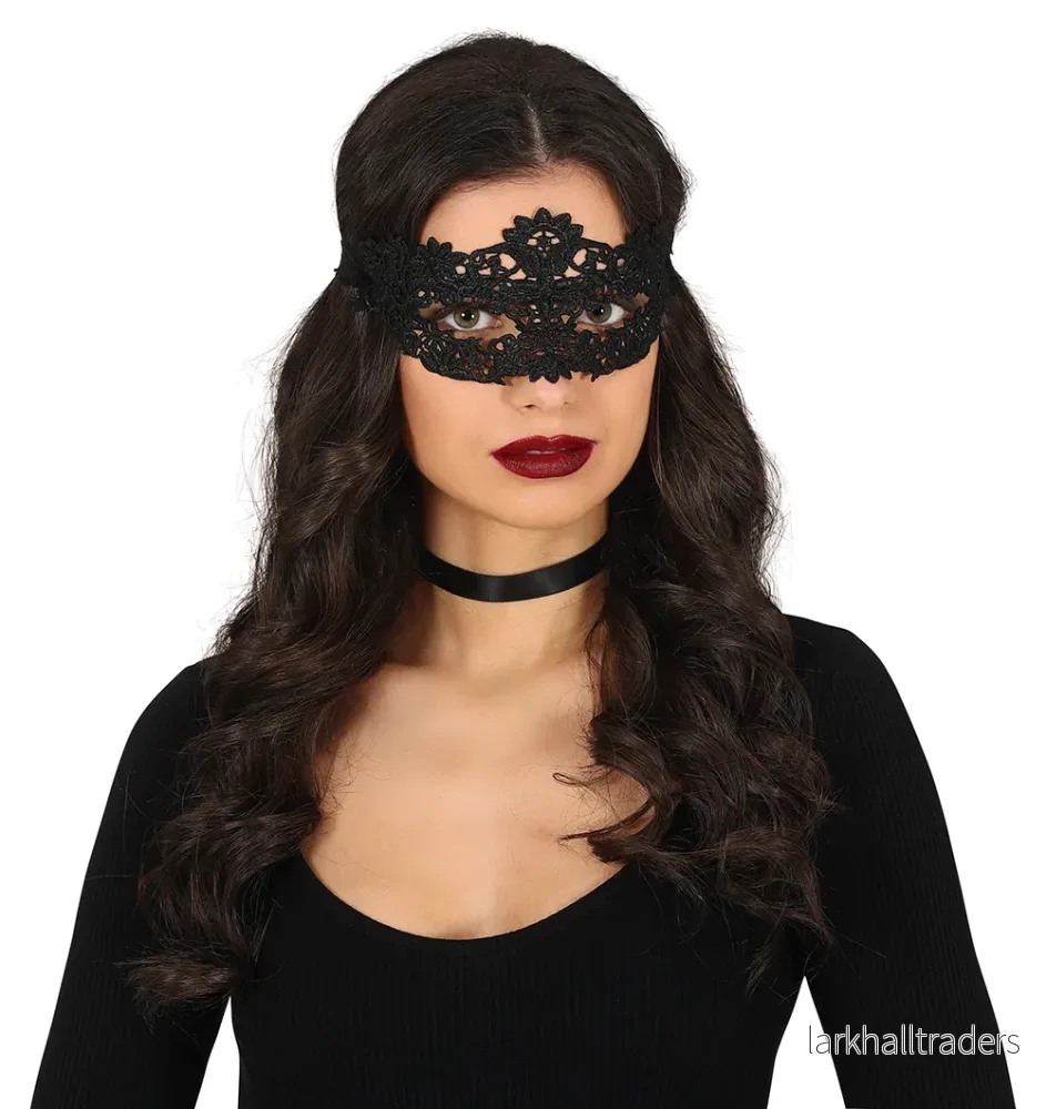 Ögonmask, Black lace 4