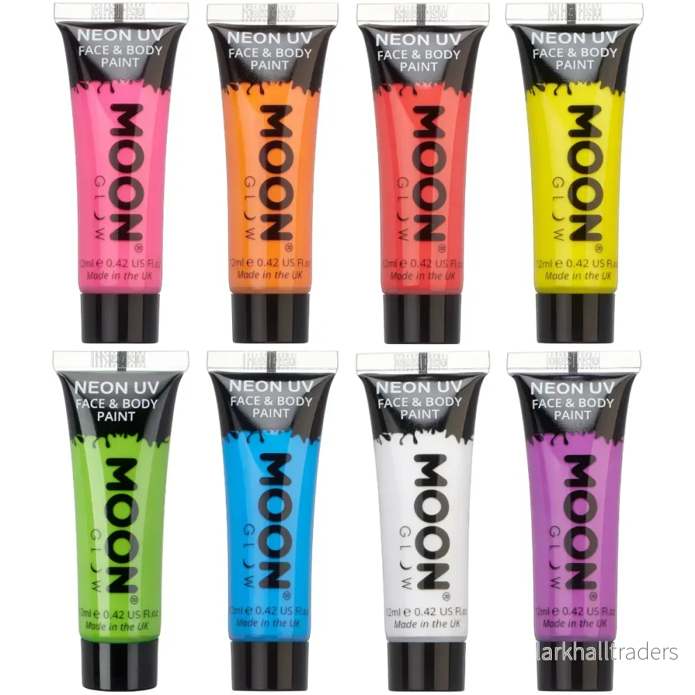 Moon Smink i tub neon UV, 12 ml lös tub - Bild 2