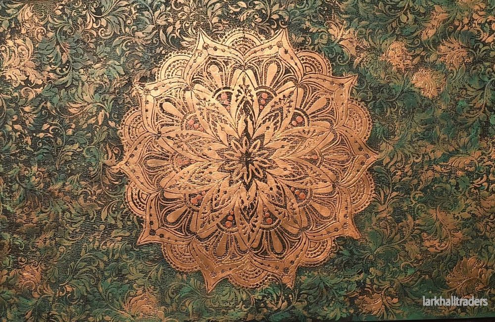 Golden mandala reverie Original - Bild 3