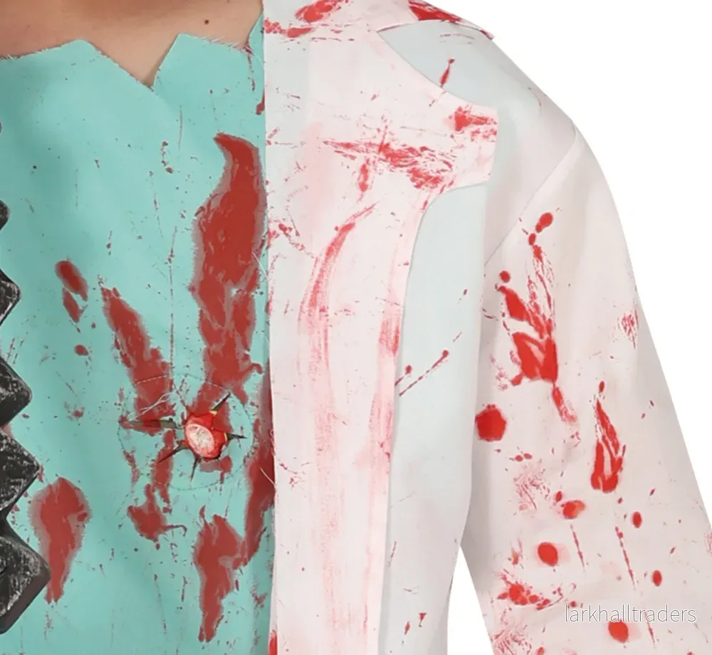 Tonårsdräkt, zombie doktor 14-16 år (168 cm) - Bild 2