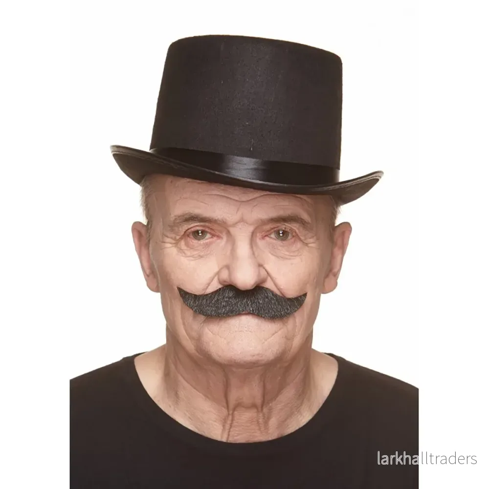 Mustasch, captain grå/vit - Bild 2
